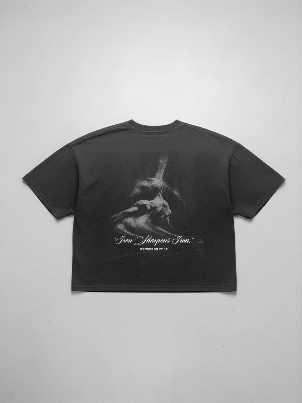 Iron Sharpens Iron tee - back