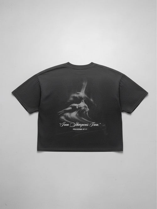 Iron Sharpens Iron tee - back